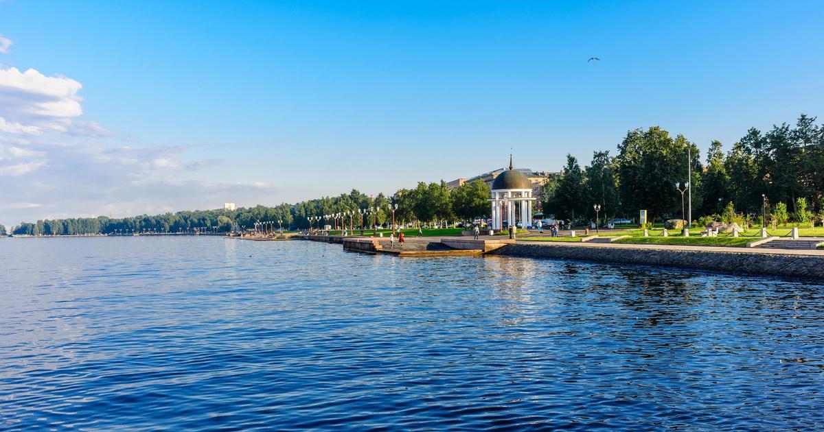 Набережная Онежского озера: арт-объекты в Петрозаводске 